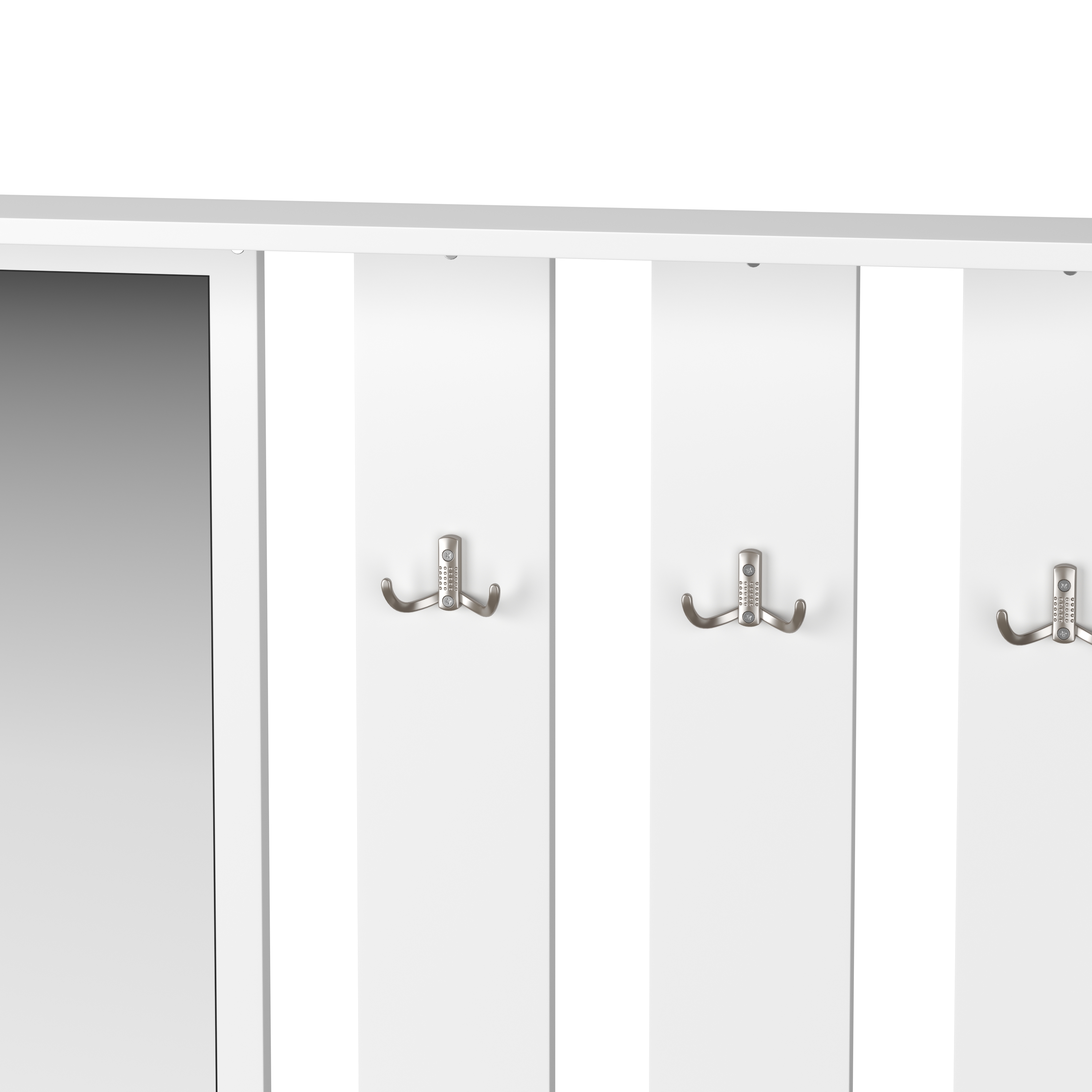 Garderobe Set OPAL 2-teilig weiss