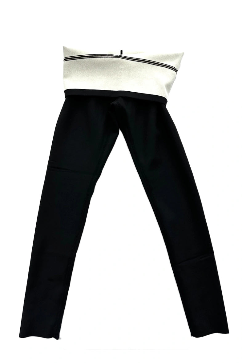 A-bee High Waist Fleece Leggings P39007