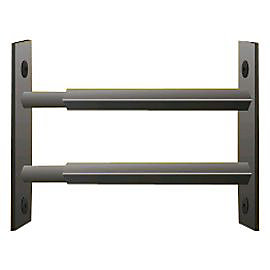 Barre de sécurité Blanche 99/188 cm Mottez pour fenêtre 26/39 cm