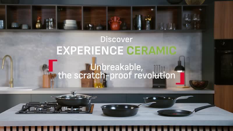 Experience Ceram keramische Multipan 26 cm + deksel - inductie