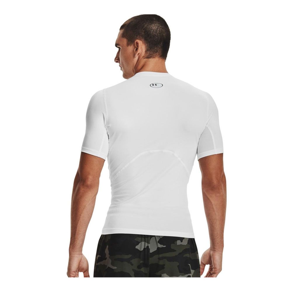 Under Armour HEATGEAR COMP - Maillot Homme blanc