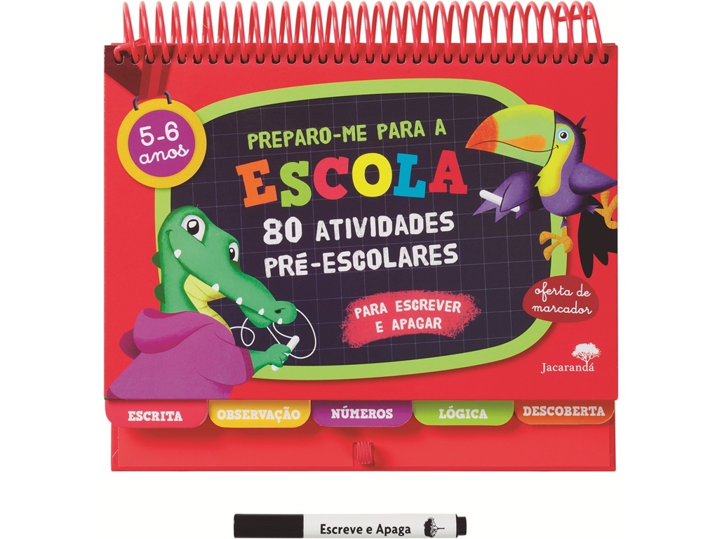 LIVRO PREPARO-ME PARA A ESCOLA 5-6 ANOS