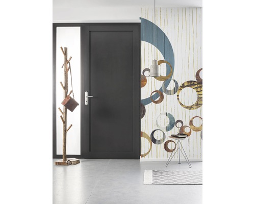 Fotobehang vliesbehang 6015B-VD1 Wit Paneel 1-delig. 100x250cm