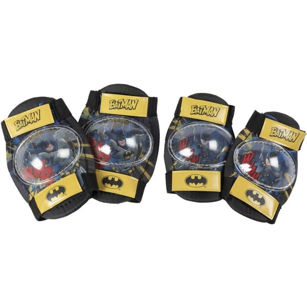 Albue- og knebeskyttelsessett Batman CZ10957 Svart/Gul