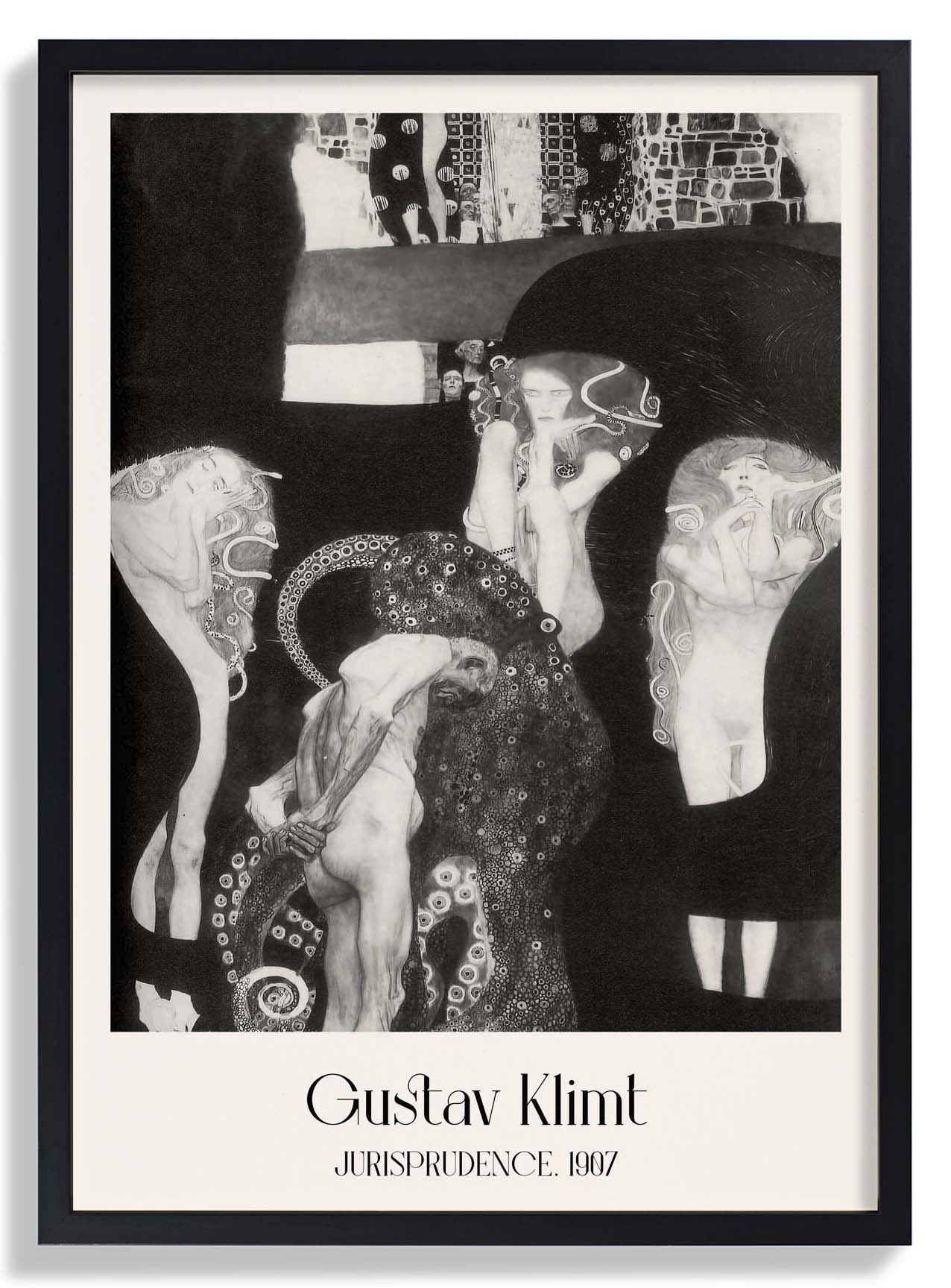 Jurisprudenz von Gustav Klimt