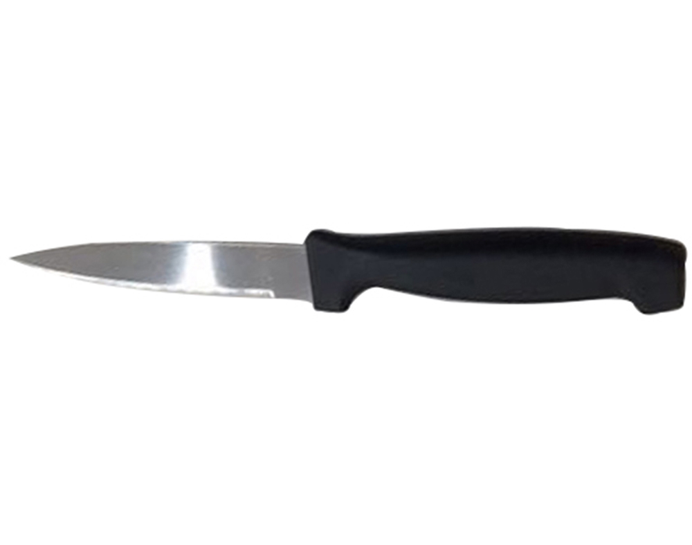 FACA POLEGAR EM INOX COM CABO PLÁSTICO 9CM
