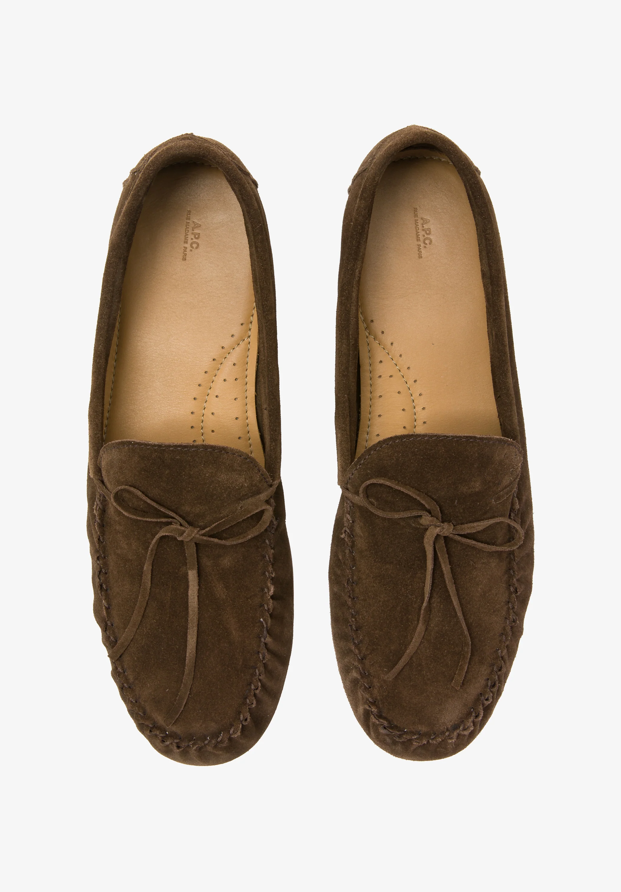 Les Mocassins Souples - Marron fonce