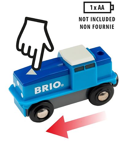 BRIO World Güterzug - Batteriebetrieben 33130