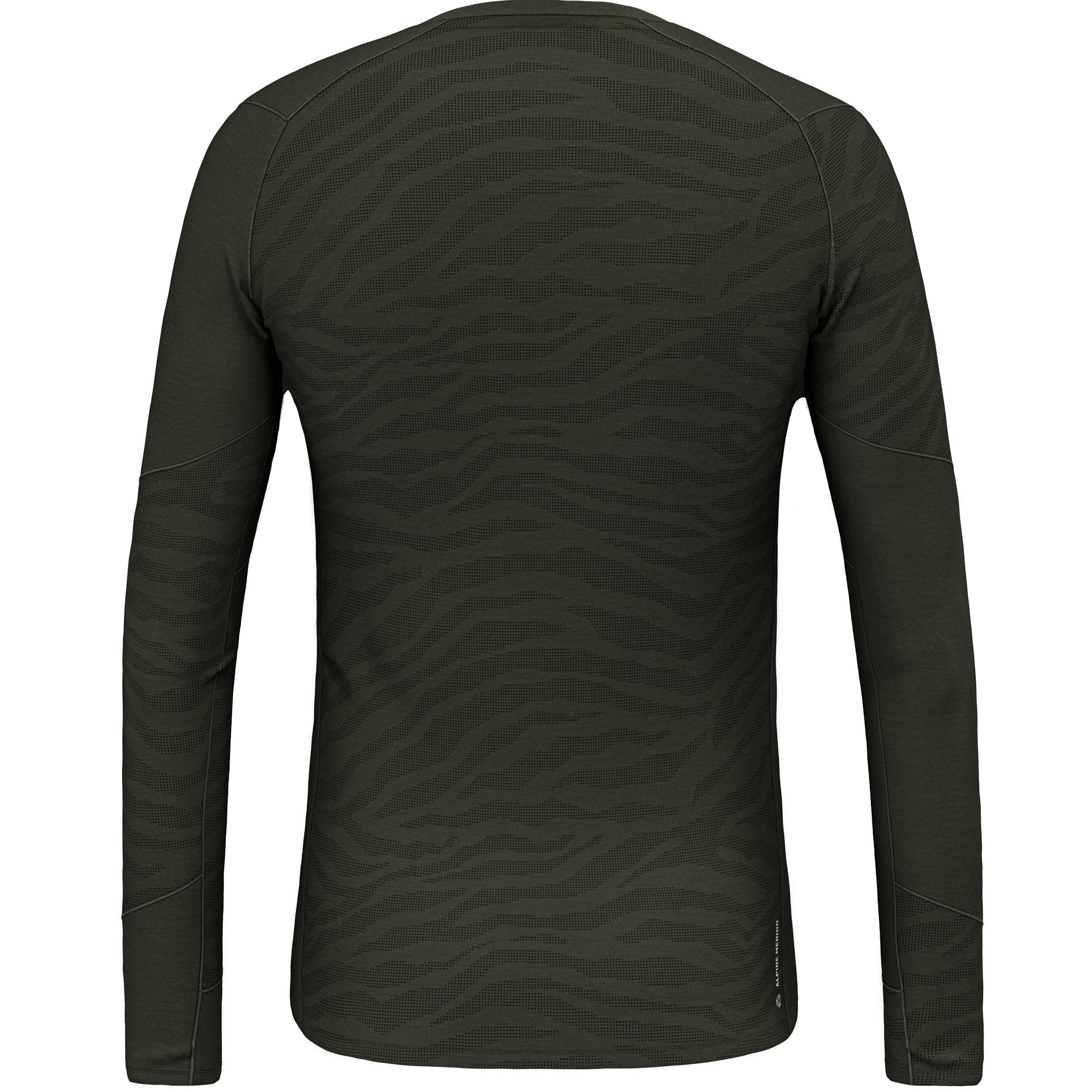 Cristallo Warm Alpine Merino Responsive Langarm Baselayer Herren