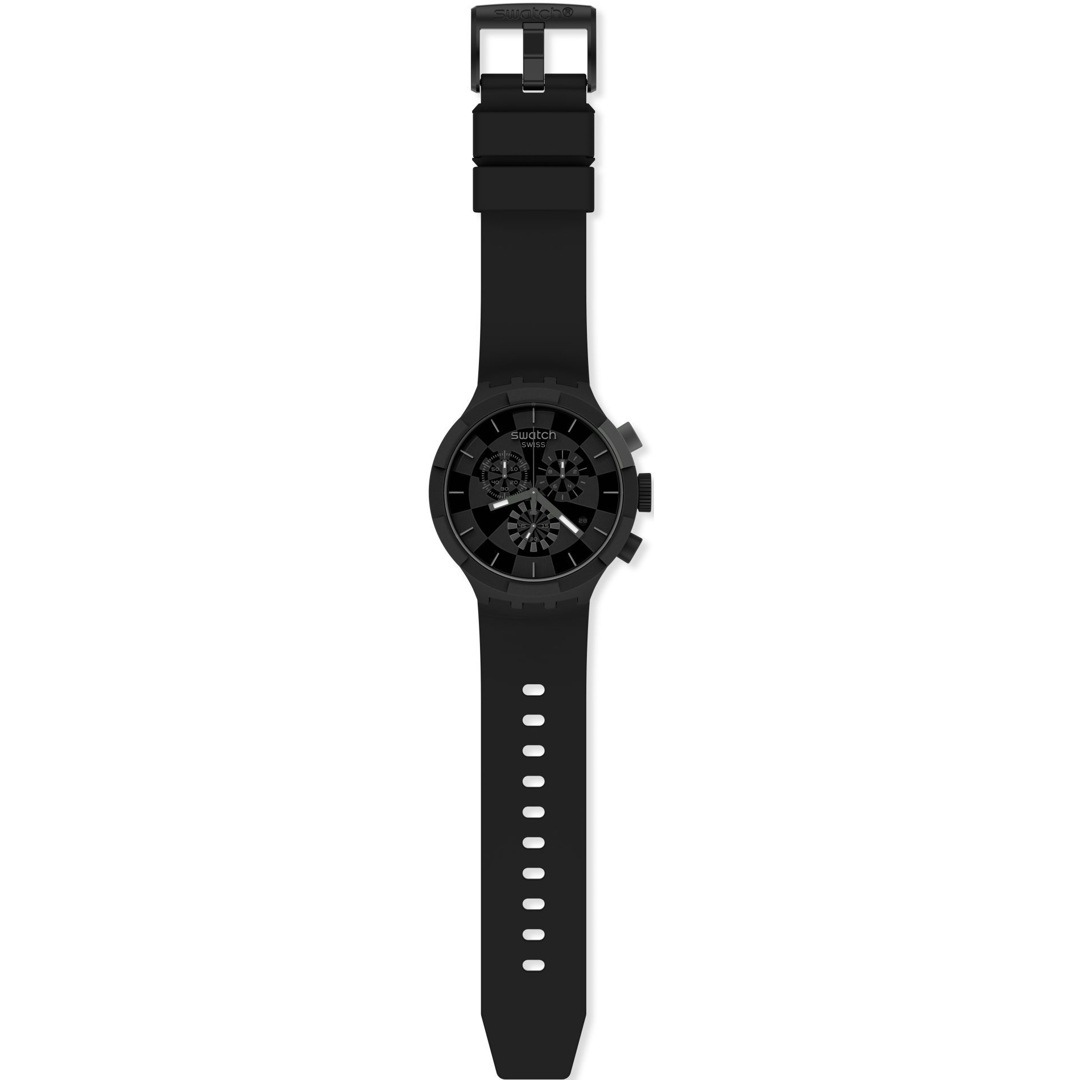 Swatch Big Bold Chrono Checkpoint Pirate Black