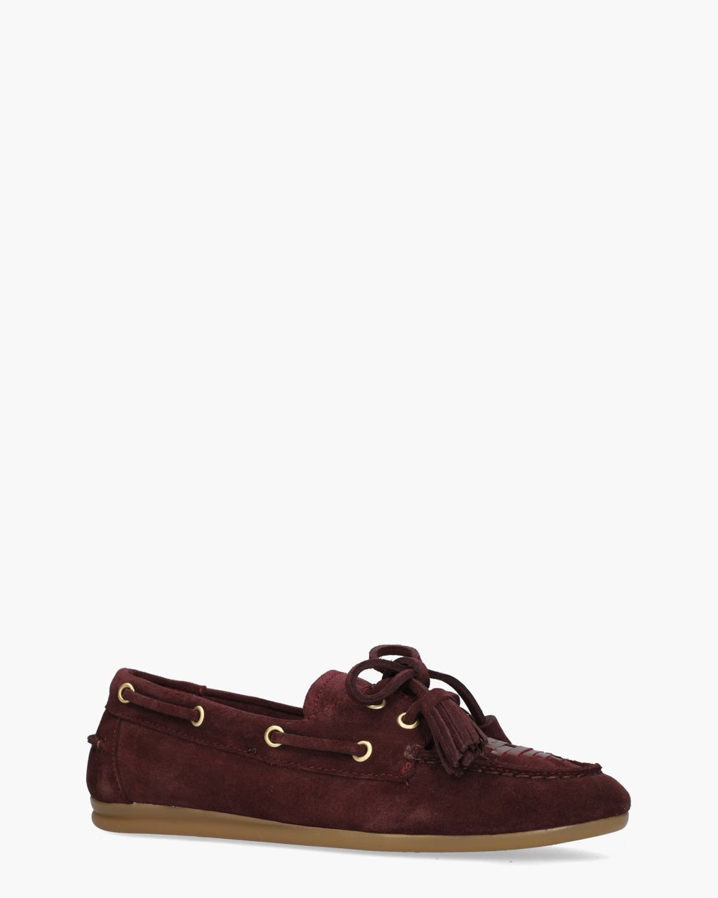 Toral Shima Bordeauxrood Dames Veterschoenen