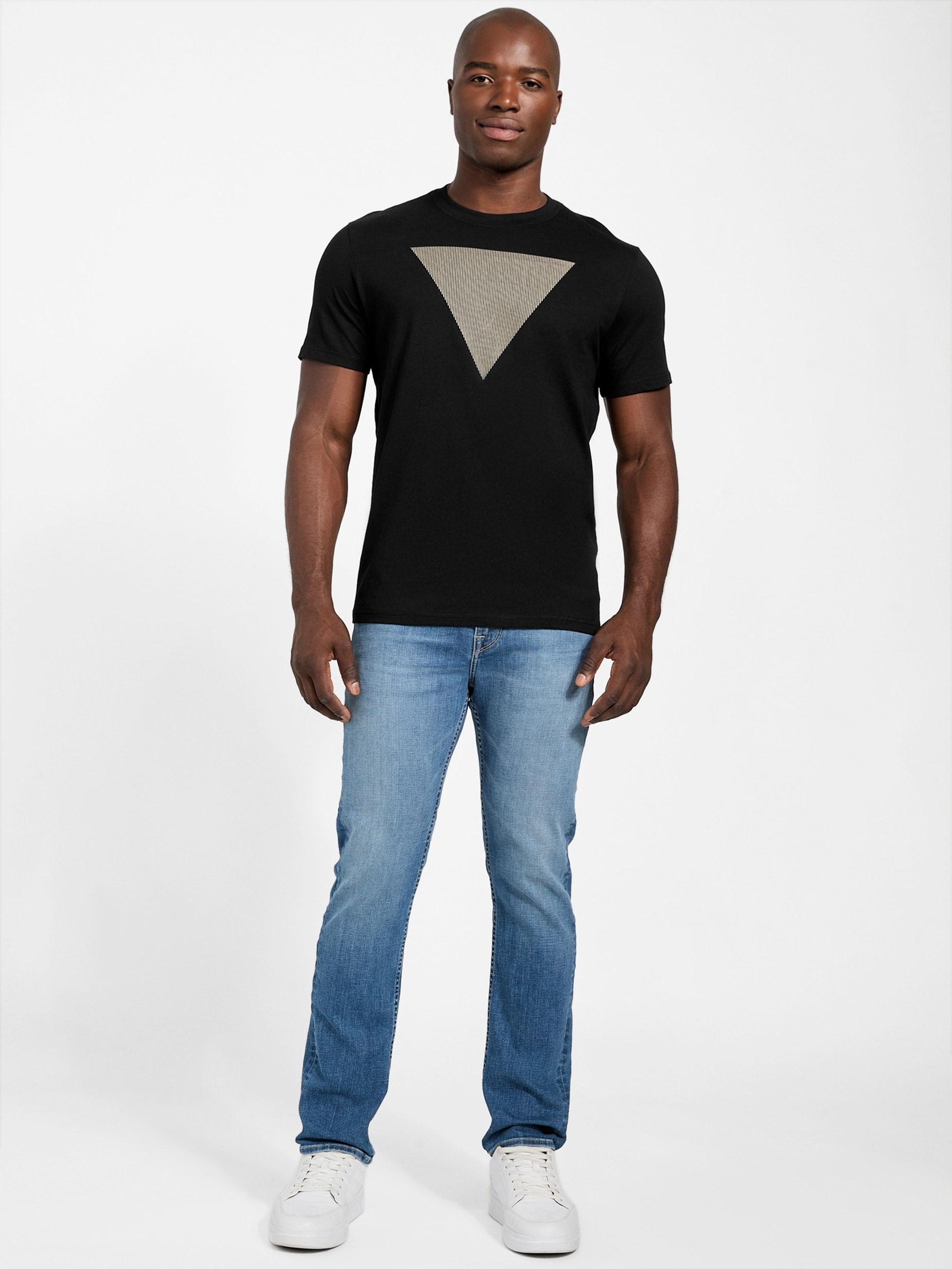 Camiseta Eco Signature de gola redonda