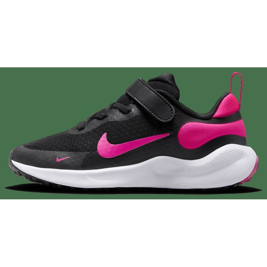 Nike Revolution 7 Little Kids' Shoe BLACK/HYPER PINK-WHITE