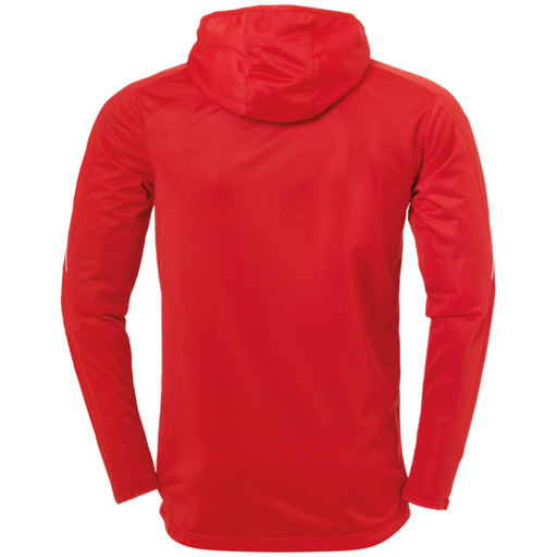 Jaqueta com capuz Stream 22 Track, vermelha, da Uhlsport