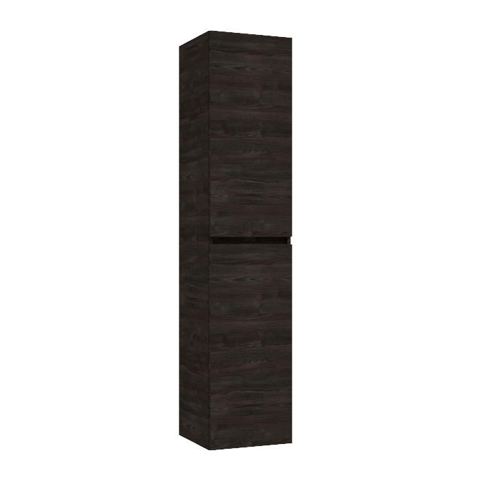 Fontana Rovigo kolomkast 160x35x35cm kasteel bruin