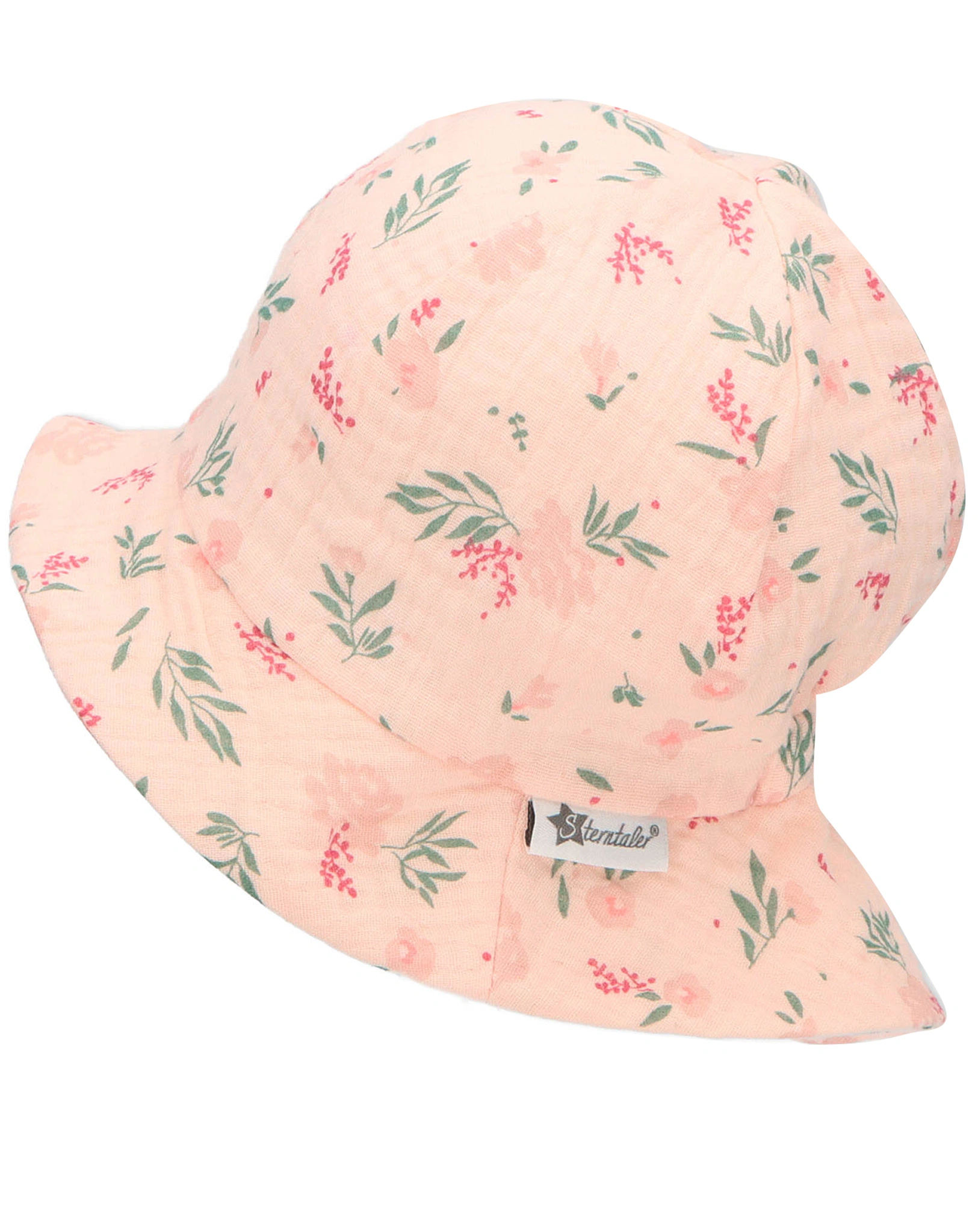 Musselin-Flapper LEAVES in rosa