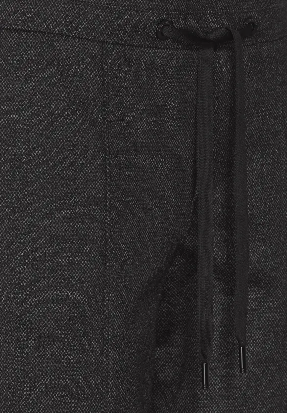 Loose Fit Joggpants - salt and pepper grey