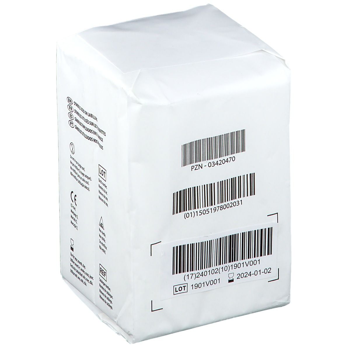 TOPPER® 8 Kompressen unsteril 7,5 x 7,5 cm