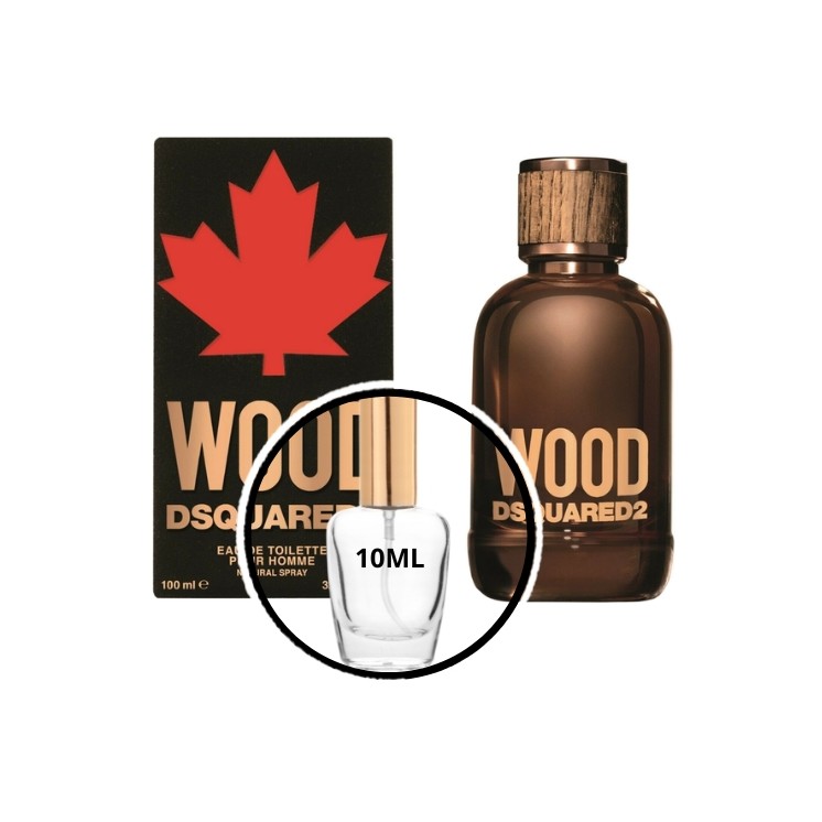 Dsquared2 Wood Pure Homme Odlewka Wody toaletowej dla mężczyzn 10 ml