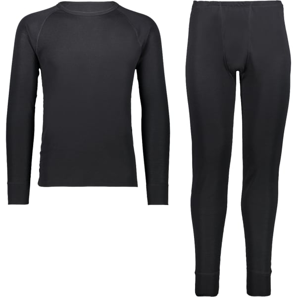 Collant thermique CMP MAN SET (SWEAT AND PANT) BLACK