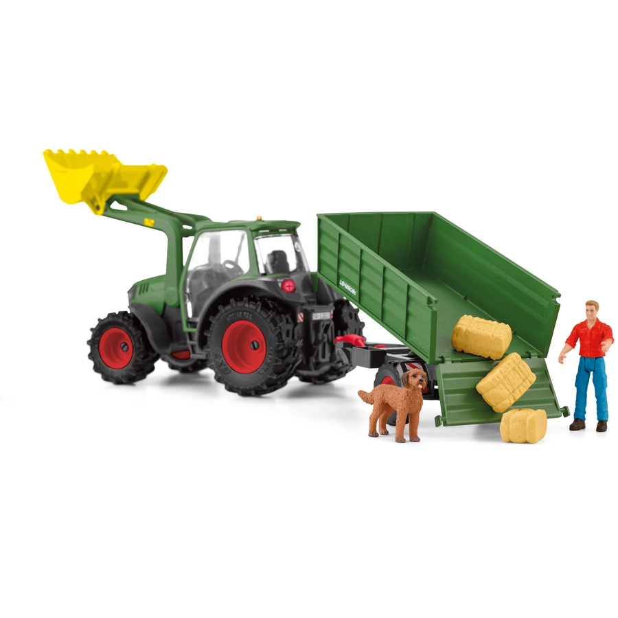 schleich® Traktor mit Anhänger 42608