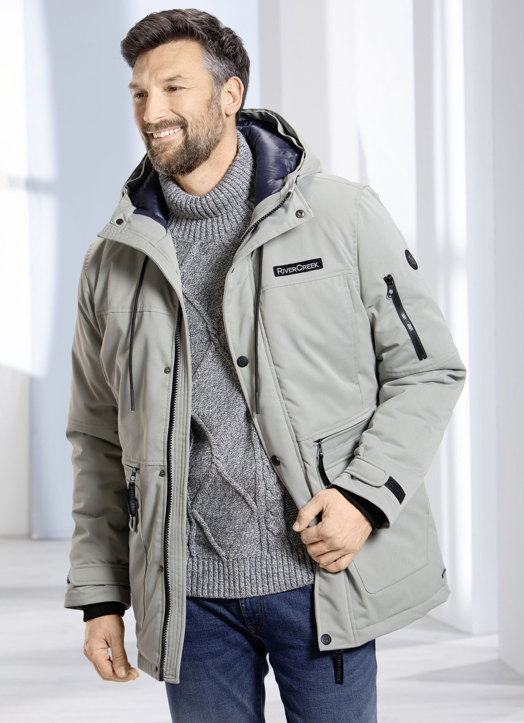 Parka mit Kapuze