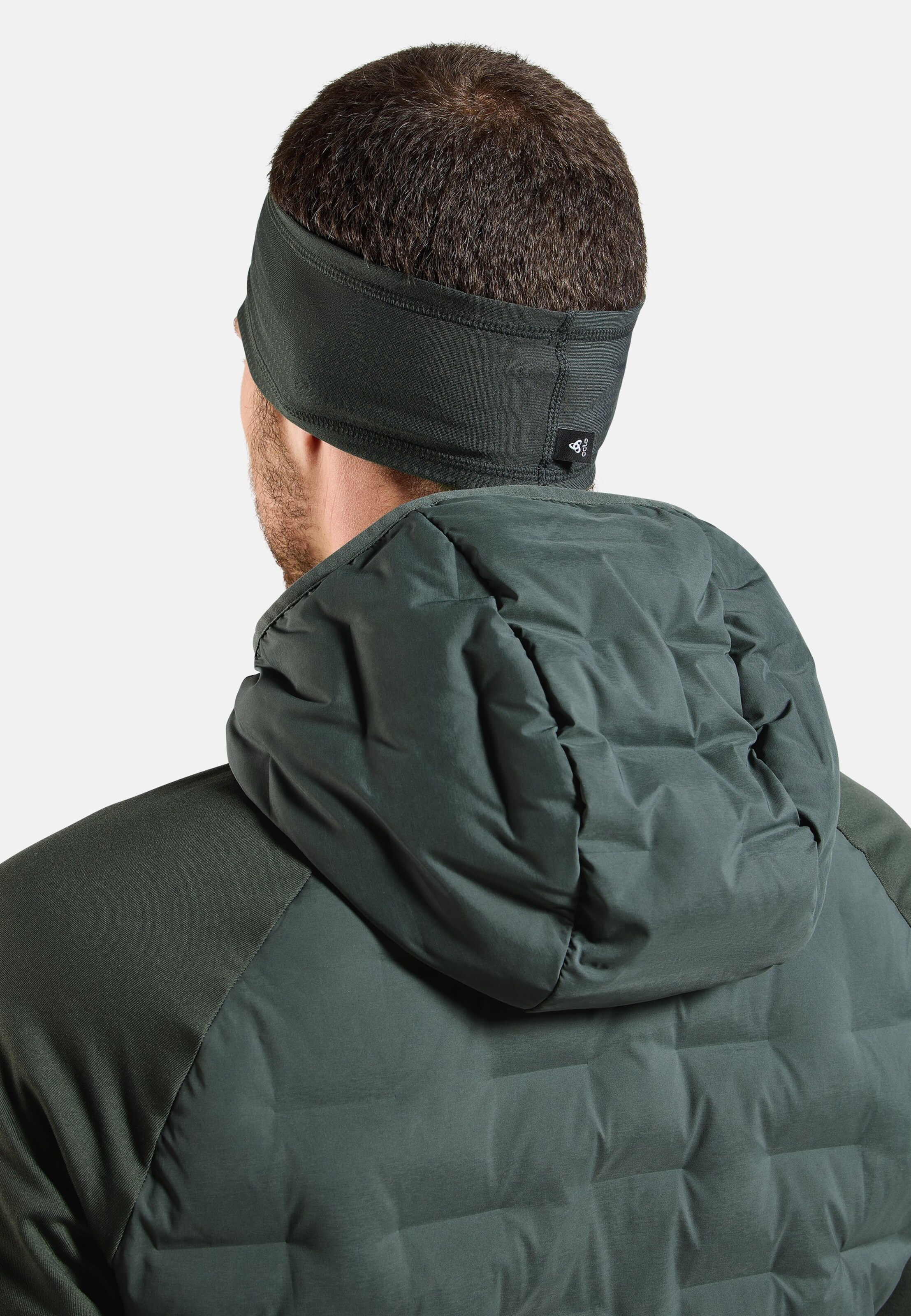 Polyknit Warm Stirnband mit reflektierenden Details in urban chic