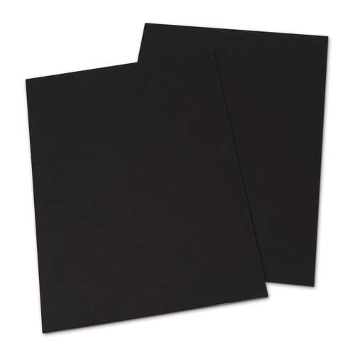 Schwarze Belichtungsunterlage