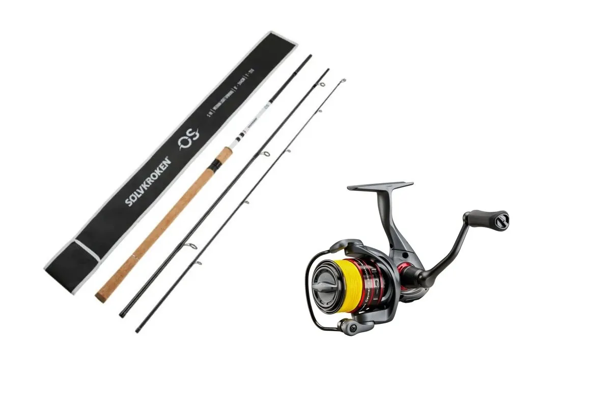 Sølvkroken SIII Os 274cm 5-15g/Okuma Ceymar C2000a