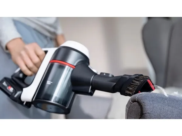 Bosch Unlimited 7 BCS711XXL - Støvsuger - pind/håndholdt (2-i-1) - uden pose - ledningsfri - hvid - 1 batteri, inkluderet oplader