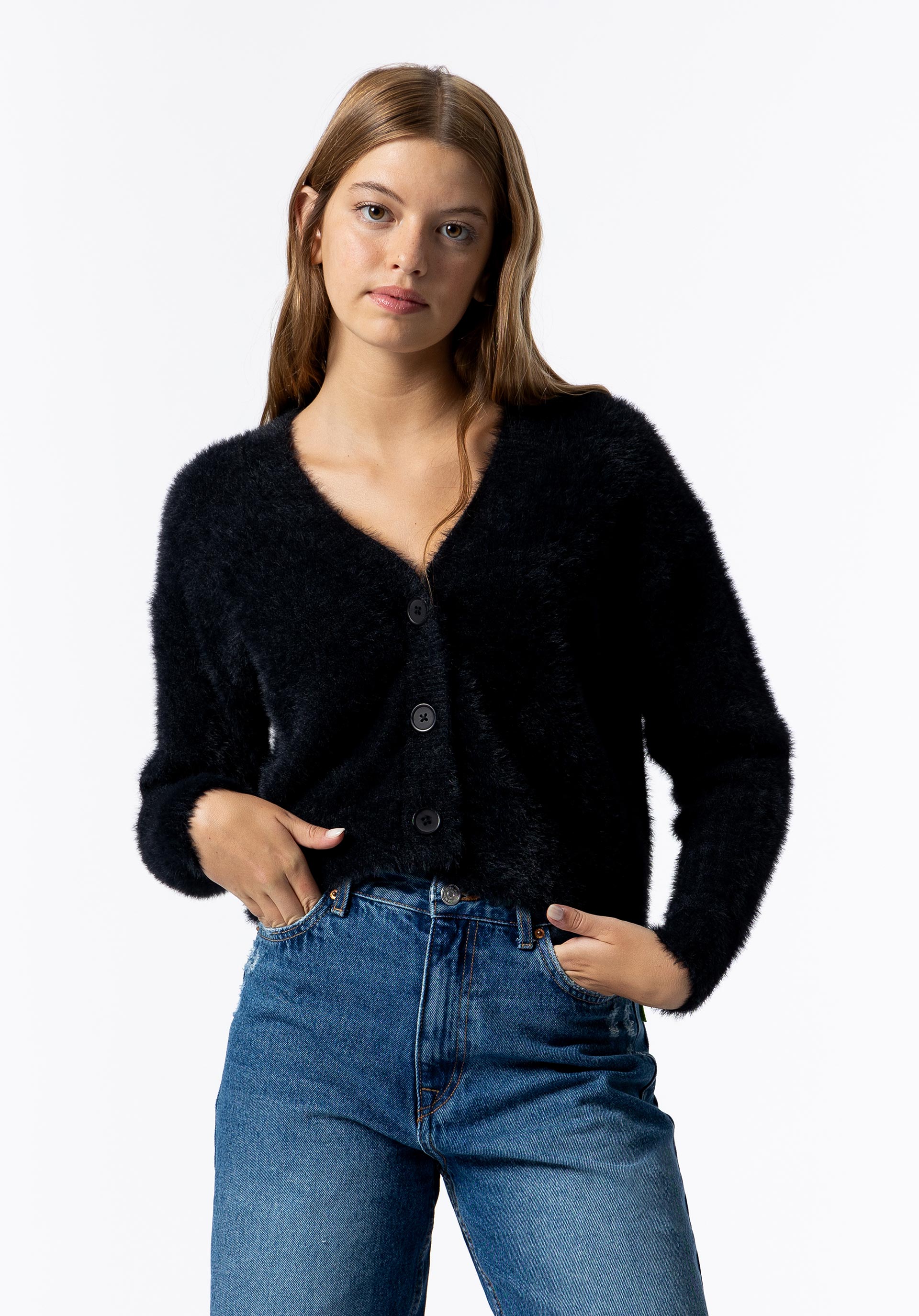 Cardigan Toque Suave