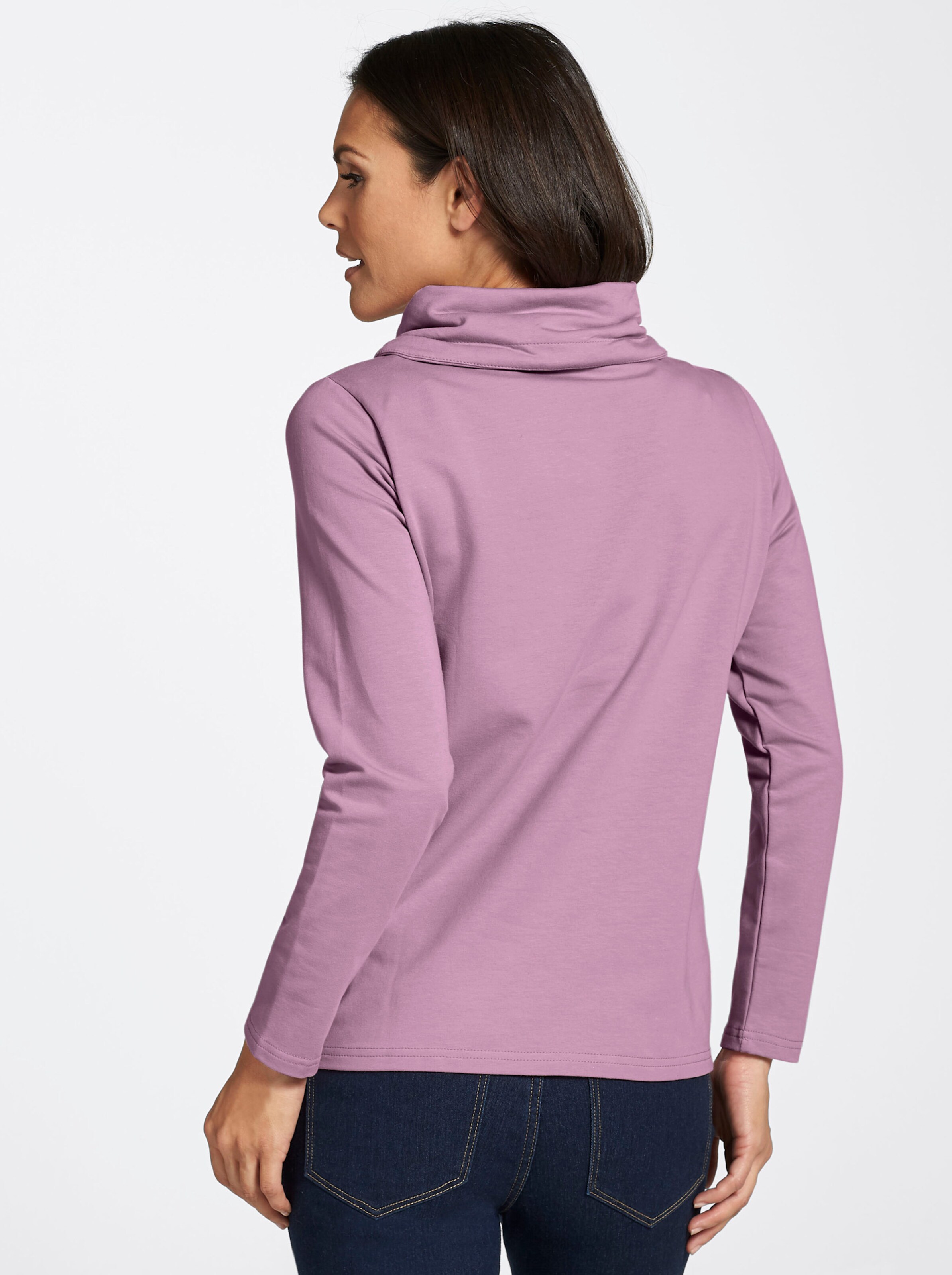 Sweatshirt in orchidee