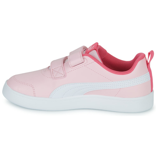 Puma - COURTFLEX V2 V PS - Rose / Blanc