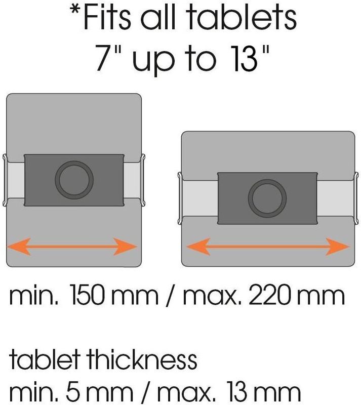 Vogel's TMS 1050 Tablet Dashboard Pack