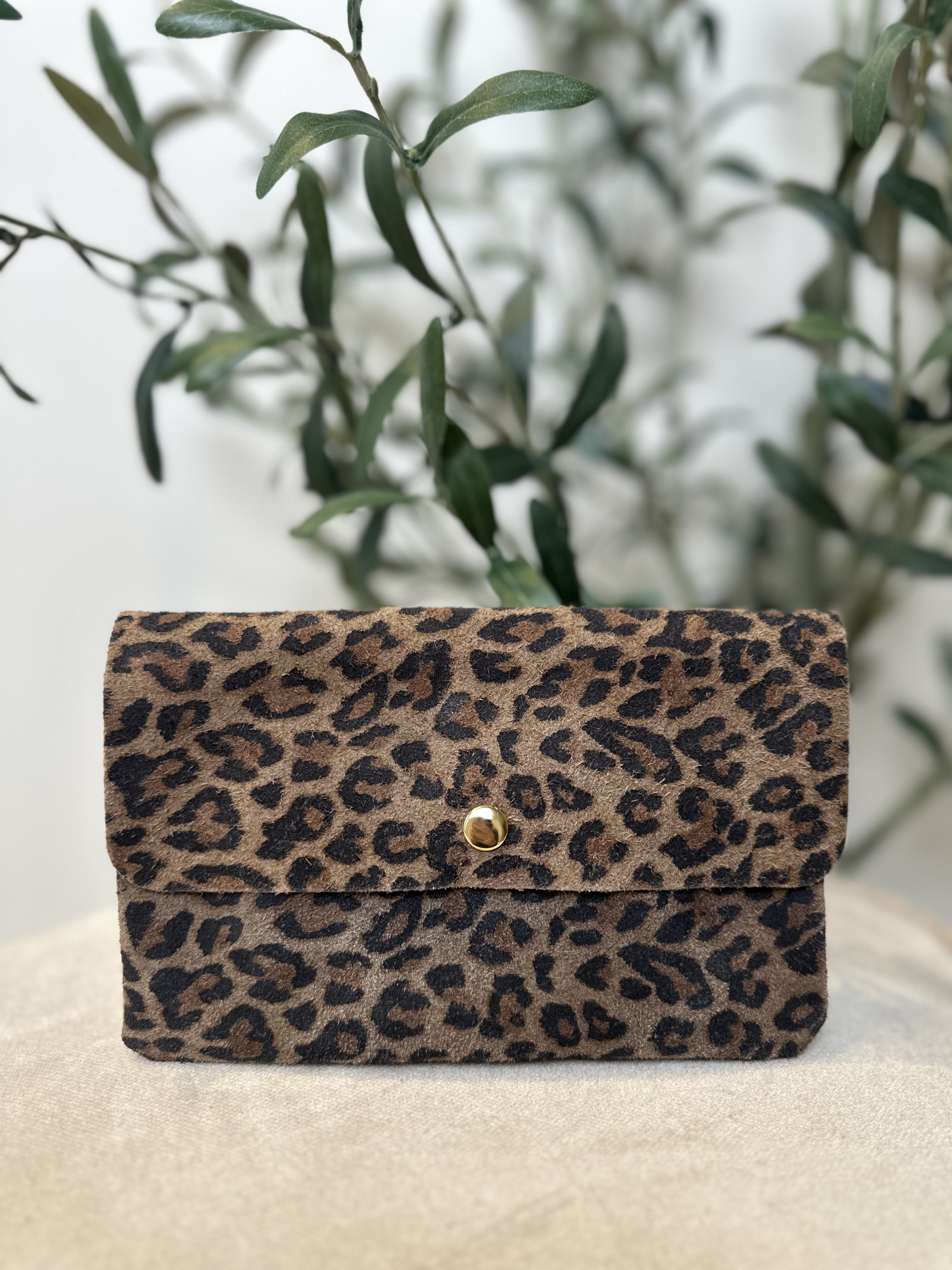 Misa Bag - Suede Luipaard