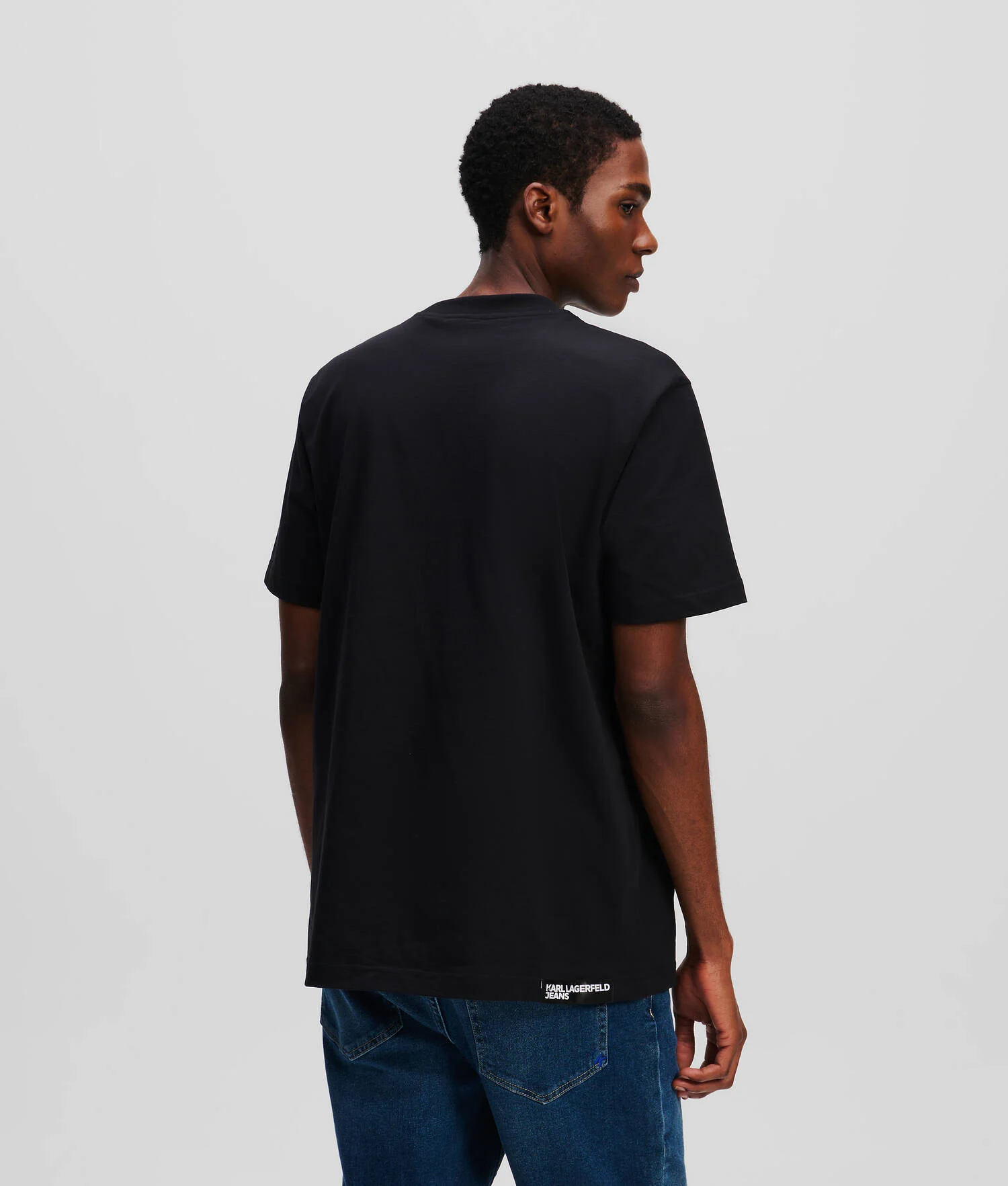 T-SHIRT EFFET DÉLAVÉ KLJ MONOGRAM