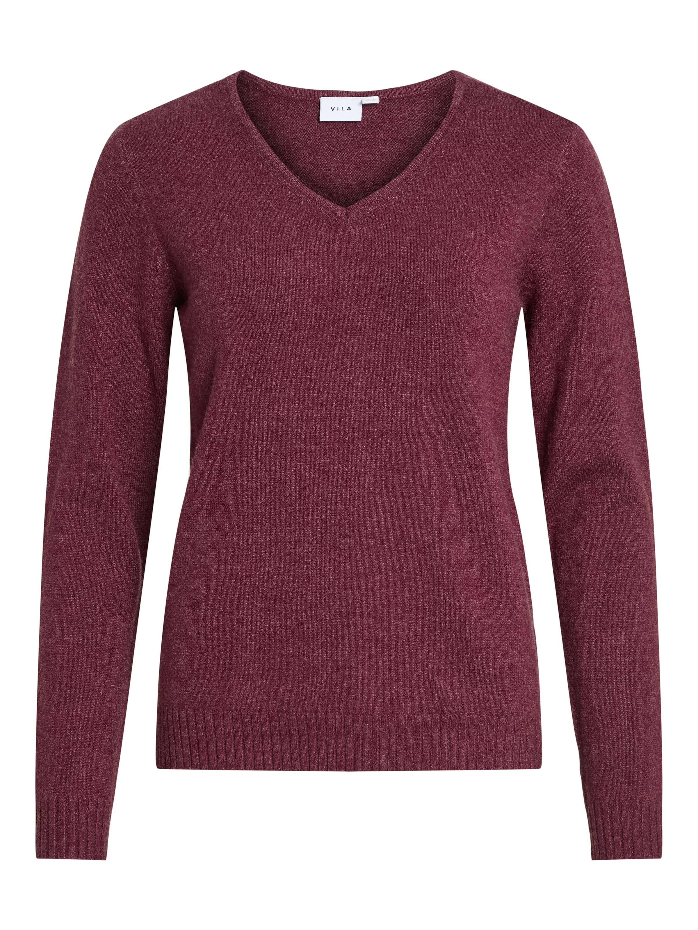 Vila V-Ausschnitt-Pullover »VIRIL V-NECK L/S  KNIT TOP - NOOS«