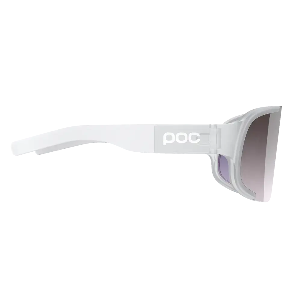 POC Aspire Sport Zonnebril Transparant met Road Lens Zilver