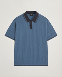 PS Paul Smith Knitted Polo Blue