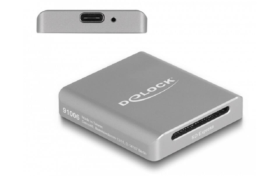 Card Reader Extern USB-C für SD Express-SpeicherkartenExterner Kartenleser für SD-Express-Speicherkarten