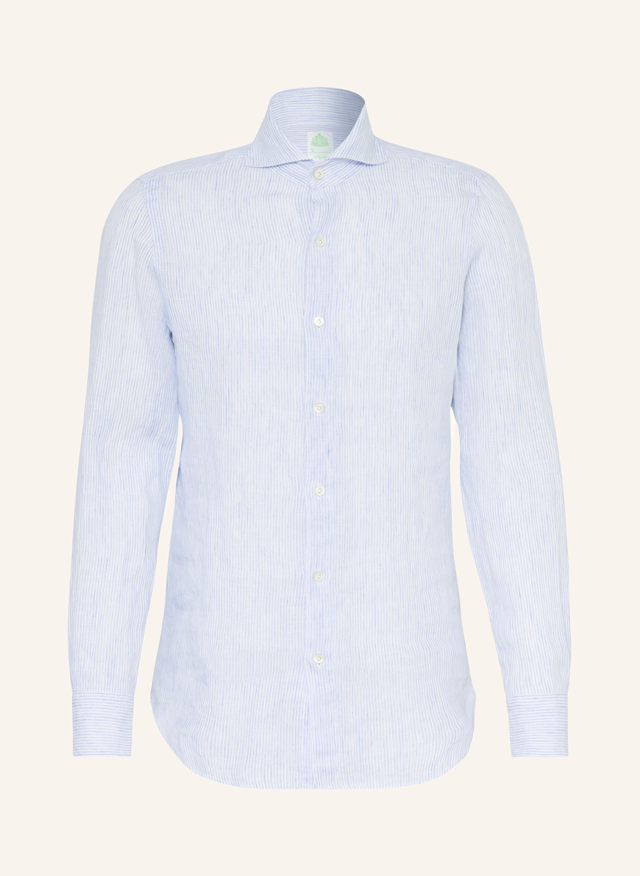 FINAMORE 1925 Leinenhemd Slim Fit