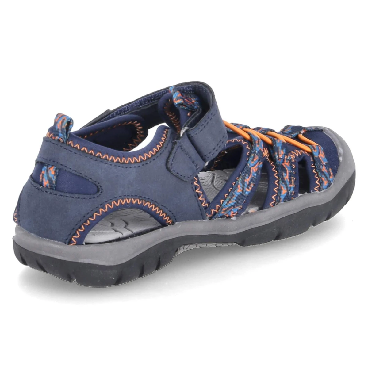 LurchiOutdoorsandalen - navy-orange