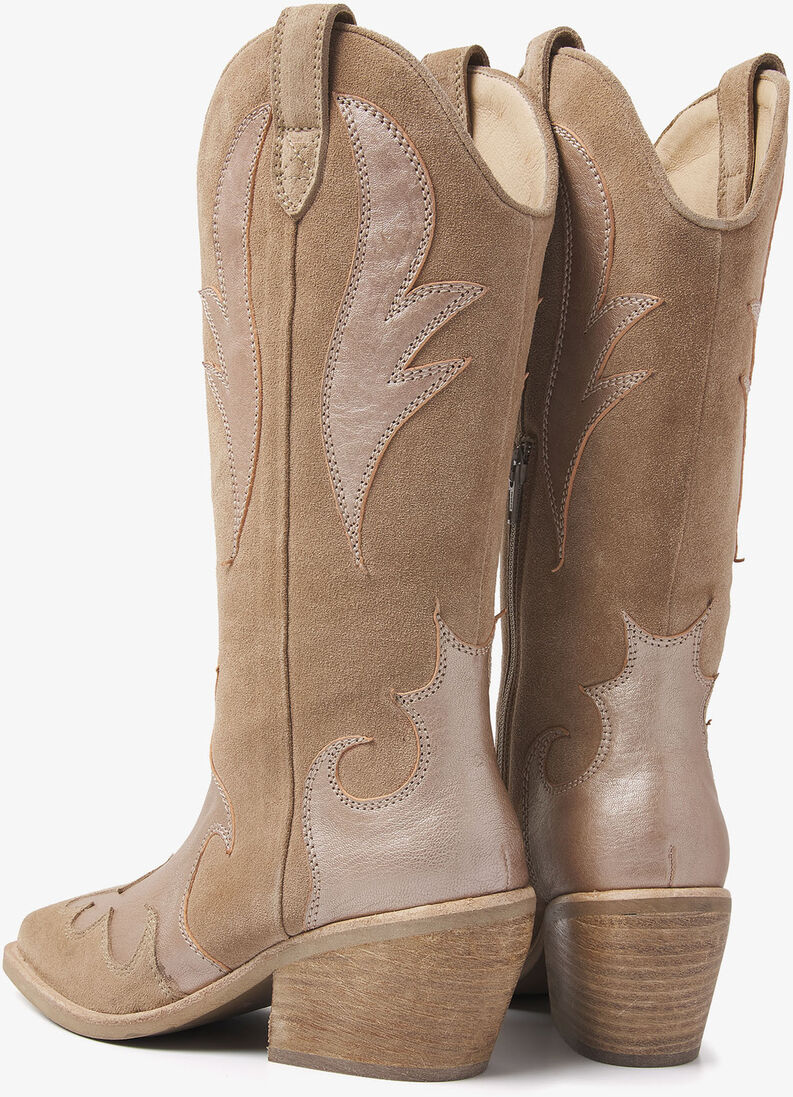 VIA VAI beige via vai cowboylaarzen eveline river