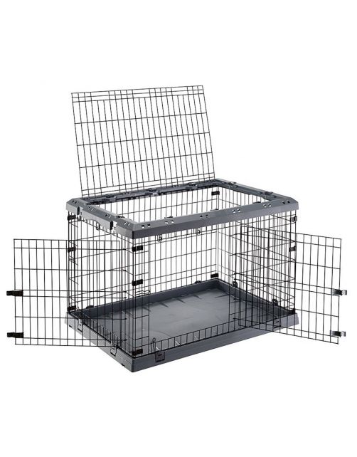 Ferplast Superior Hondenbench Grijs - Bench