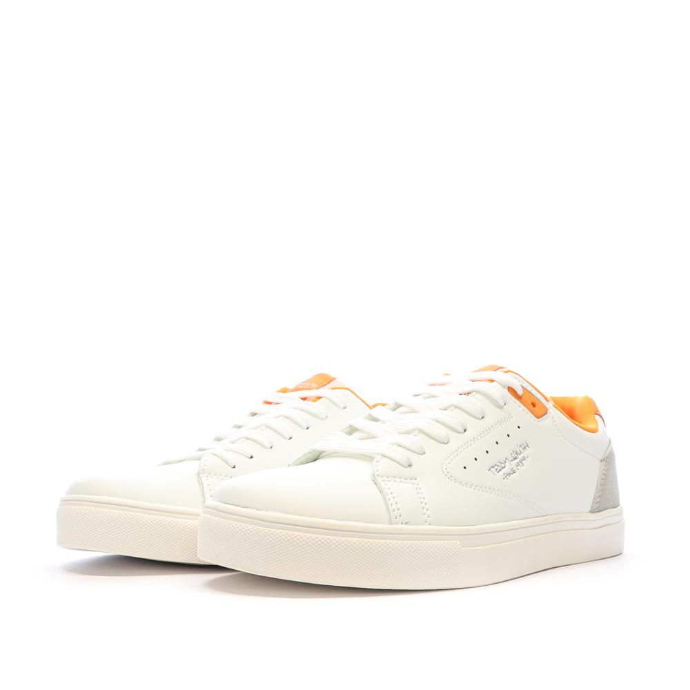 Teddy Smith Baskets Blanches/Orange Garçon Teddy Smith 1786