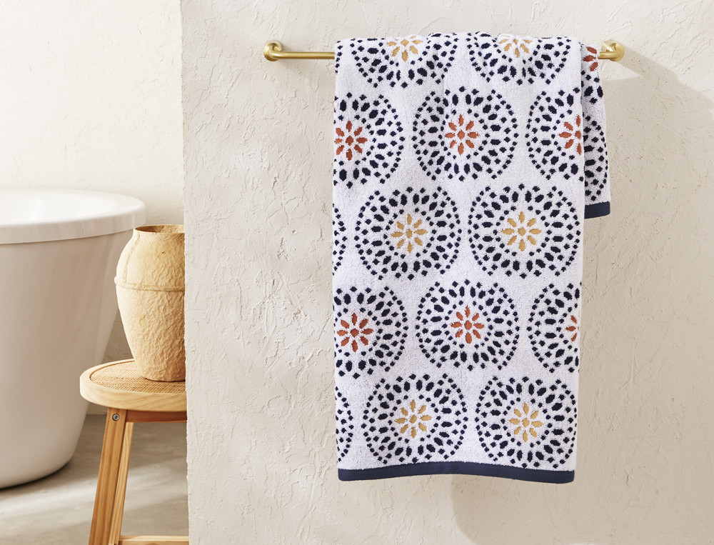 Linge de bain jacquard-Vallauris