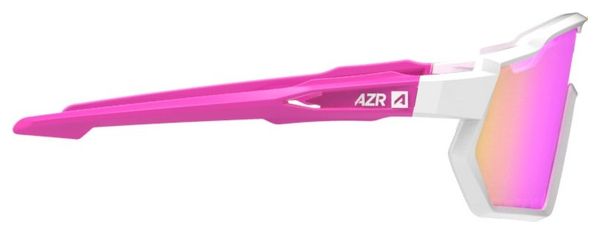 Lunettes AZR Pro Race Enfant RX Blanc/Rose