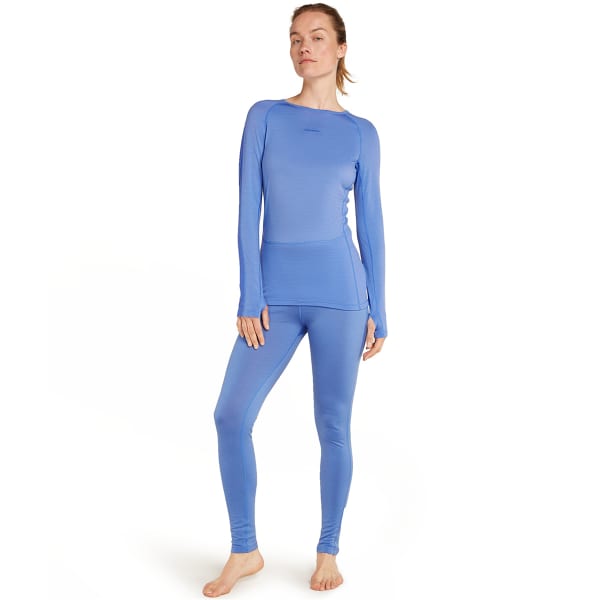 T-shirt thermique ICEBREAKER W MERINO ZONEKNIT 200 LS BAJ/BRILIANT/CB