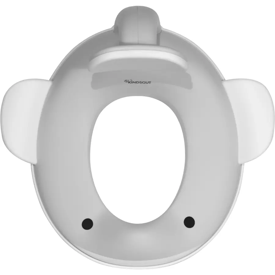 KINDSGUT Toilettenaufsatz Wal hellgrau