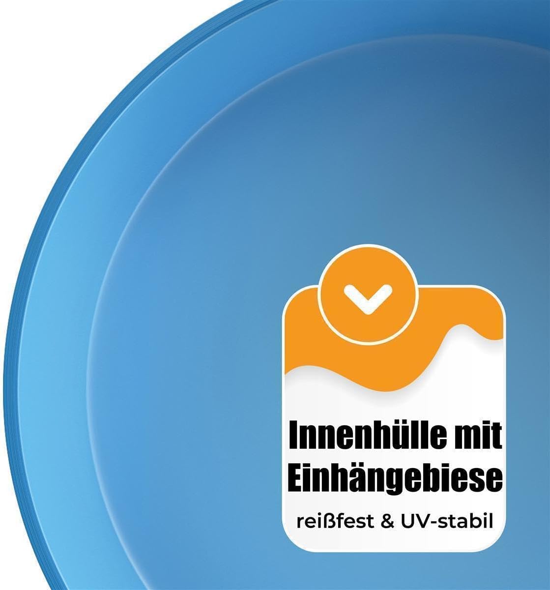 Stahlwand Ovalpool-Set (L x B x T) 5,25 m x 3,20 m x 1,20 m, Pool Made in Europe, mit Edehlstahlleiter für Tiefbecken, SF133 Sandfilteranlage mit 6 m³/h, Einbauskimmer, Filtersand, Poolschlauch